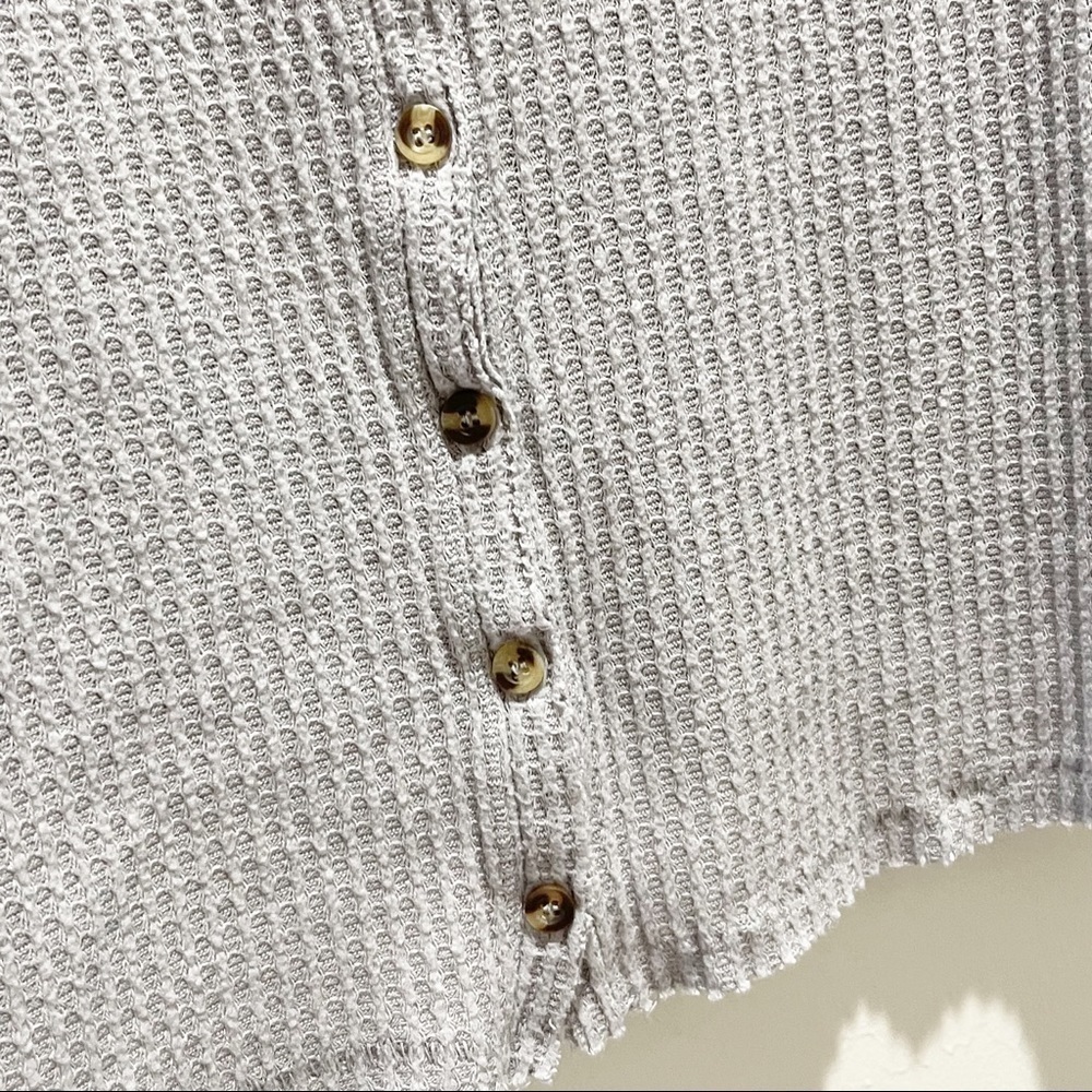 URBAN OUTFITTERS OUT FROM UNDER Womens JOJO Thermal Cardigan - Picture 7 of 8